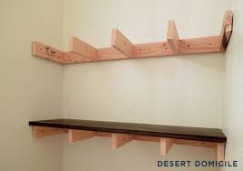 diy 15 chunky wooden floating shelves