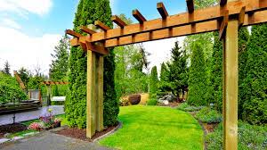 Wood Arbor For Your Fall Garden