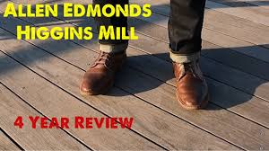 allen edmonds higgins mill 4 year