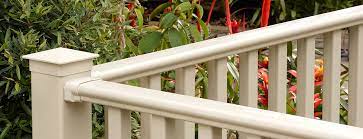 What is the most common feature for vinyl deck railing systems? Kingston Vinyl Railing Systems Certainteed