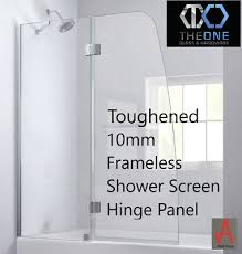 frameless shower screen glass 10mm