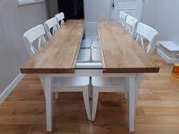 Large Contemporary Dining Table With