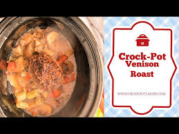 crock pot venison roast recipe you