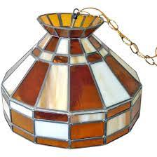 Hanging Stained Glass Lamp Le