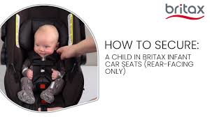 child in a britax infant car seat