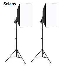 2pcs Photography Softbox Lighting Kits 50x70cm Professional Continuous Light System With E27 Socket For Photo Studio Equipment Softbox Aliexpress