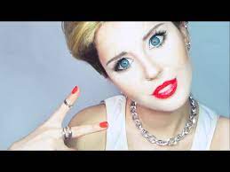 miley cyrus make up tutorial by