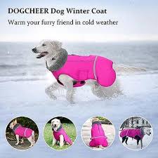 Dog Jacket Adjustable Dog Winter Coat