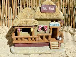 Miniature Fairy Garden Tiki Hut House
