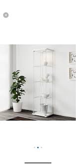 Glass Display Cabinet Ikea Detolf Glass
