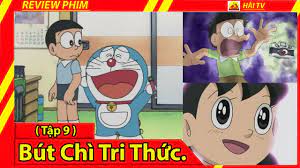 Review Phim Doraemon (Tập 9)/Bút Chì Tri Thức, Máy Ảnh Ma Thuật/Được 100  Điểm Mà Vẫn Bị Mẹ Đánh?. - YouTube