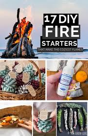 17 homemade diy fire starters you can