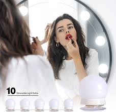 led makeup mirror l
