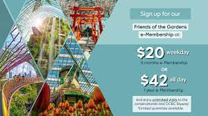 unlimited entry to gardens by the bay