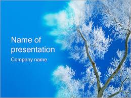Winter Powerpoint Template Backgrounds Google Slides Id
