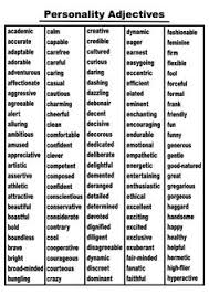 The     best Descriptive words ideas on Pinterest   English     A List of Adjectives