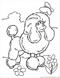 The darkest of the grays, often with a blue cast. Free Poodle Coloring Pages Coloring Home