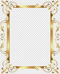 gold frame gold border frame deco