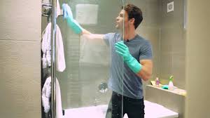 to clean your shower screen