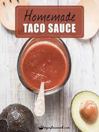 homemade taco sauce recipe it s