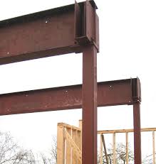 structure steel to wood home building