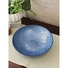 jordan glass bowl in blue colour
