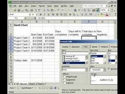 Make A Dynamic Gantt Chart In Excel Dates Update Daily Part 1 Of 2