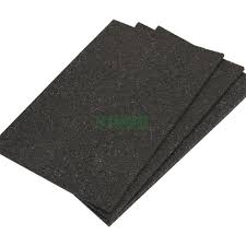 china rubber carpet flooring underlay