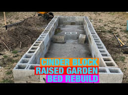 Cinder Block Raised Garden Bed Taking