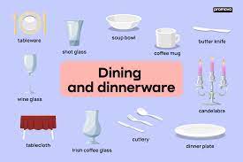 dining and dinnerware english voary