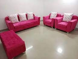 pride pink modern sofa set for home