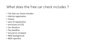 ppt how to check car history for free