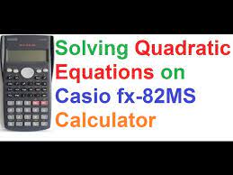 Casio Fx 82ms Scientific Calculator