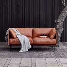 leather sofa sofa crate