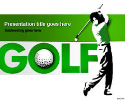 Free Golf Training Powerpoint Template