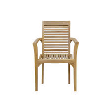 Cavendish Stacking Chair In Natural