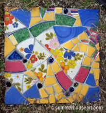 Pique Assiette Mosaic Stepping Stones