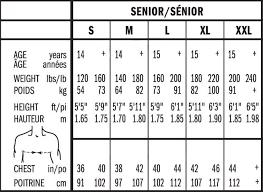 Bauer Jersey Size Chart Kasa Immo