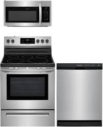 3 piece kitchen appliance package with