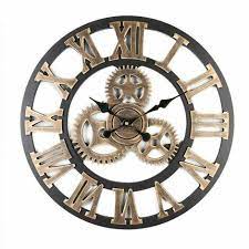 Giant Moving Gears Wall Clock 30cm
