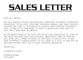 Sales Letter Cover Letter Samples Cover Letter Samples