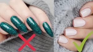 elegant nails vs not elegant nails