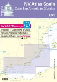 Nv Chart Atlas Es3 Spain Cabo San Antonio To Gibraltar