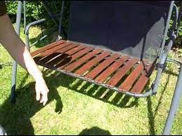 Repair A Garden Swing Seat