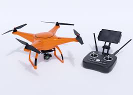 drone with remote control 3d model 4