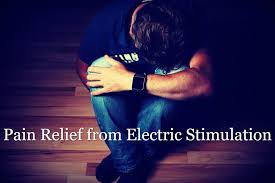 electric stimulation offers pain relief
