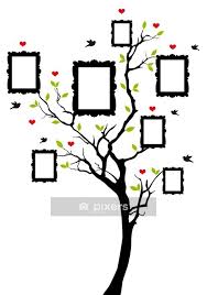 Wall Decal Family Tree With Frames