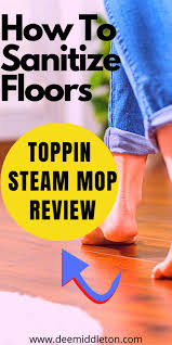how to sanitize floors toppin steam