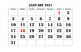 You can now get your printable calendars for 2021, 2022, 2023 as well as planners, schedules, reminders and more. January 2021 Calendar Printable Template In Pdf Word Excel Free Download