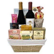 california wine gift basket chagne